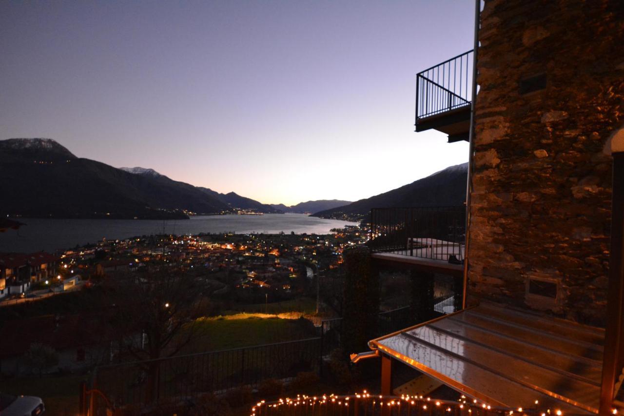 Casa Di Campagna Rosina Con Piscina E Vista Lago Gravedona Εξωτερικό φωτογραφία
