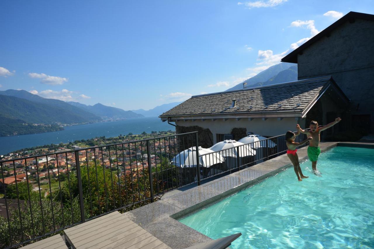 Casa Di Campagna Rosina Con Piscina E Vista Lago Gravedona Εξωτερικό φωτογραφία