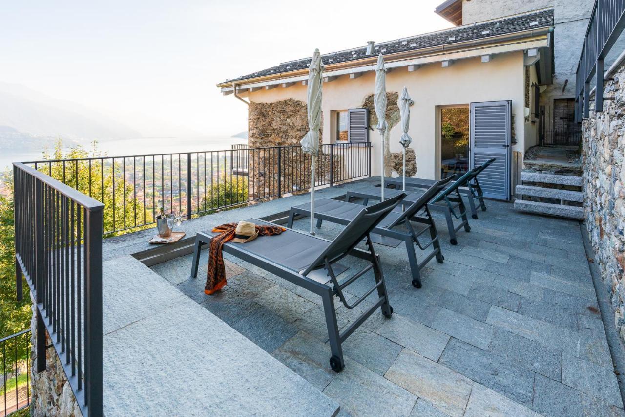 Casa Di Campagna Rosina Con Piscina E Vista Lago Gravedona Εξωτερικό φωτογραφία